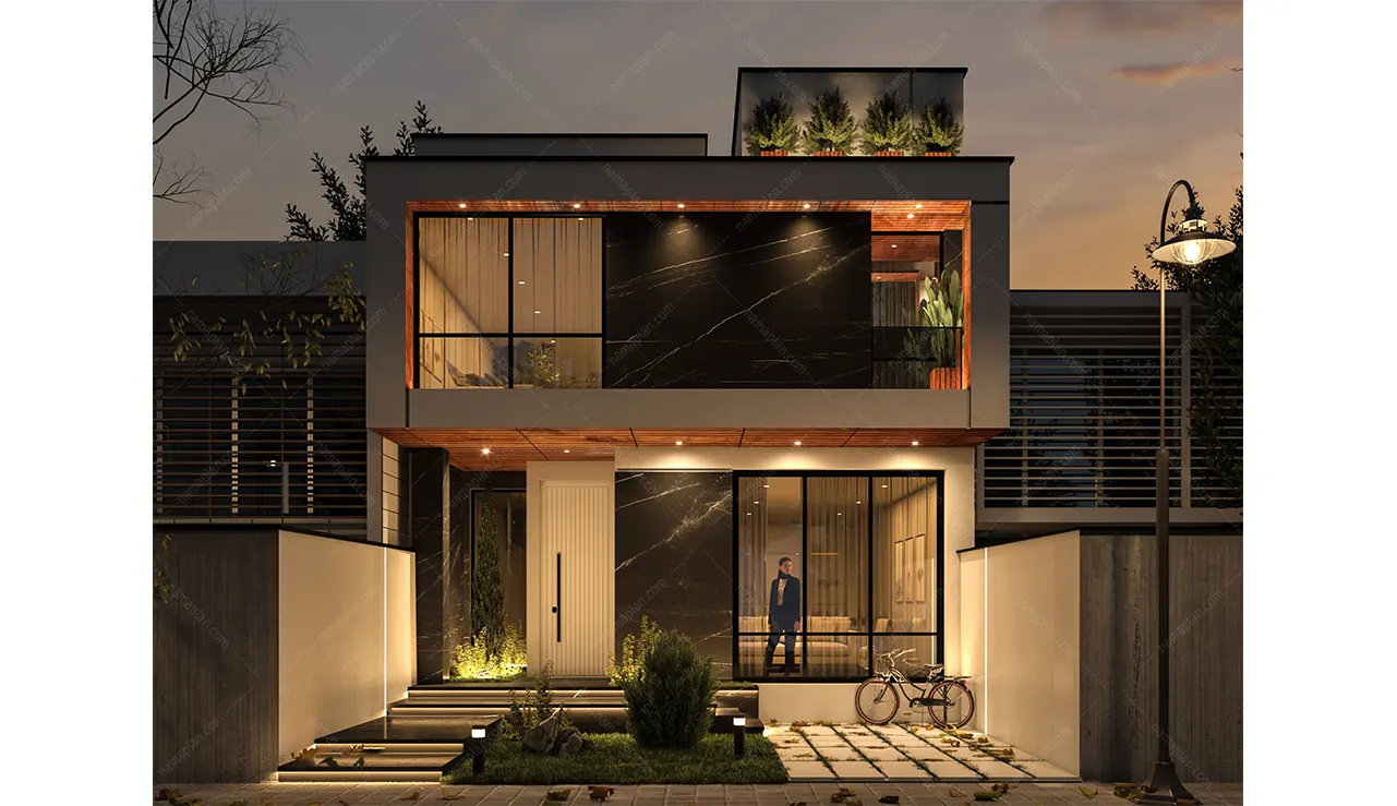 طراحی ویلای مدرن