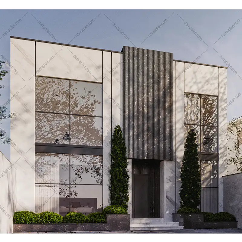 طراحی خانه ویلایی دوبلکس