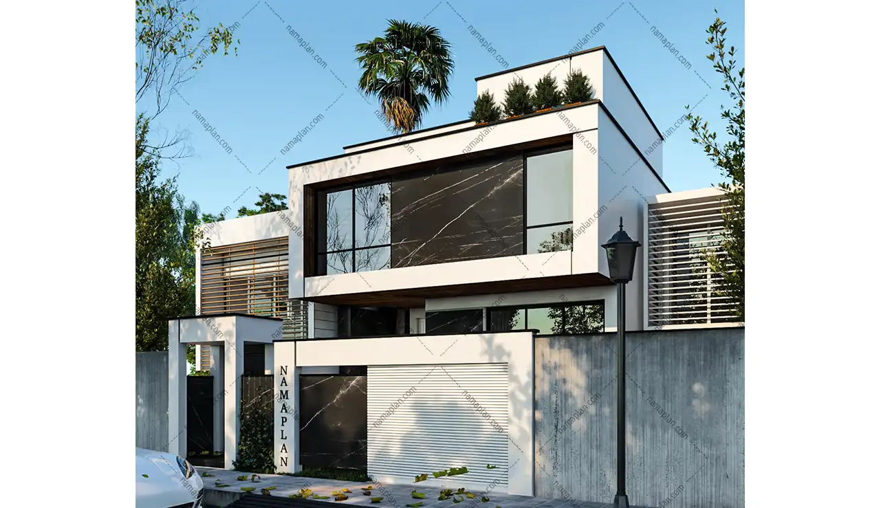 طراحی ویلای دوبلکس