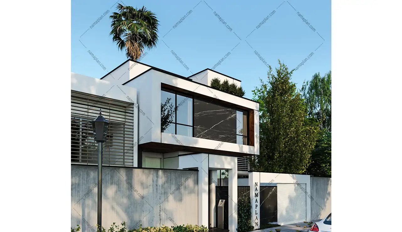طراحی ویلای دوبلکس