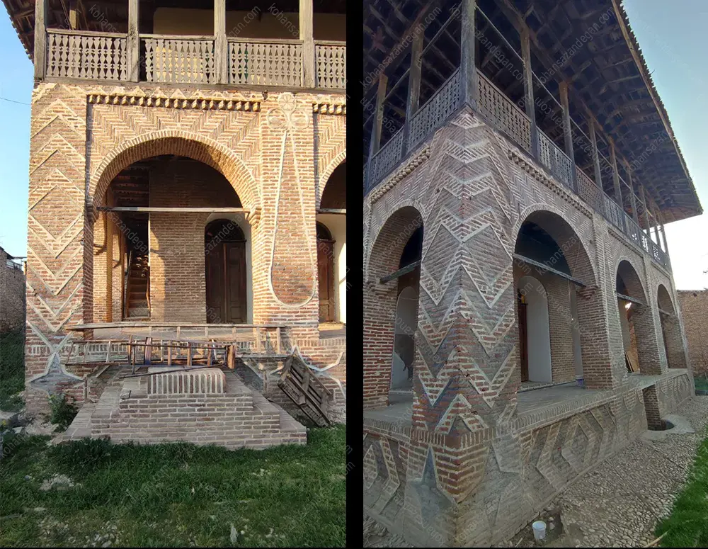 معماری بومی عمارت صیامی