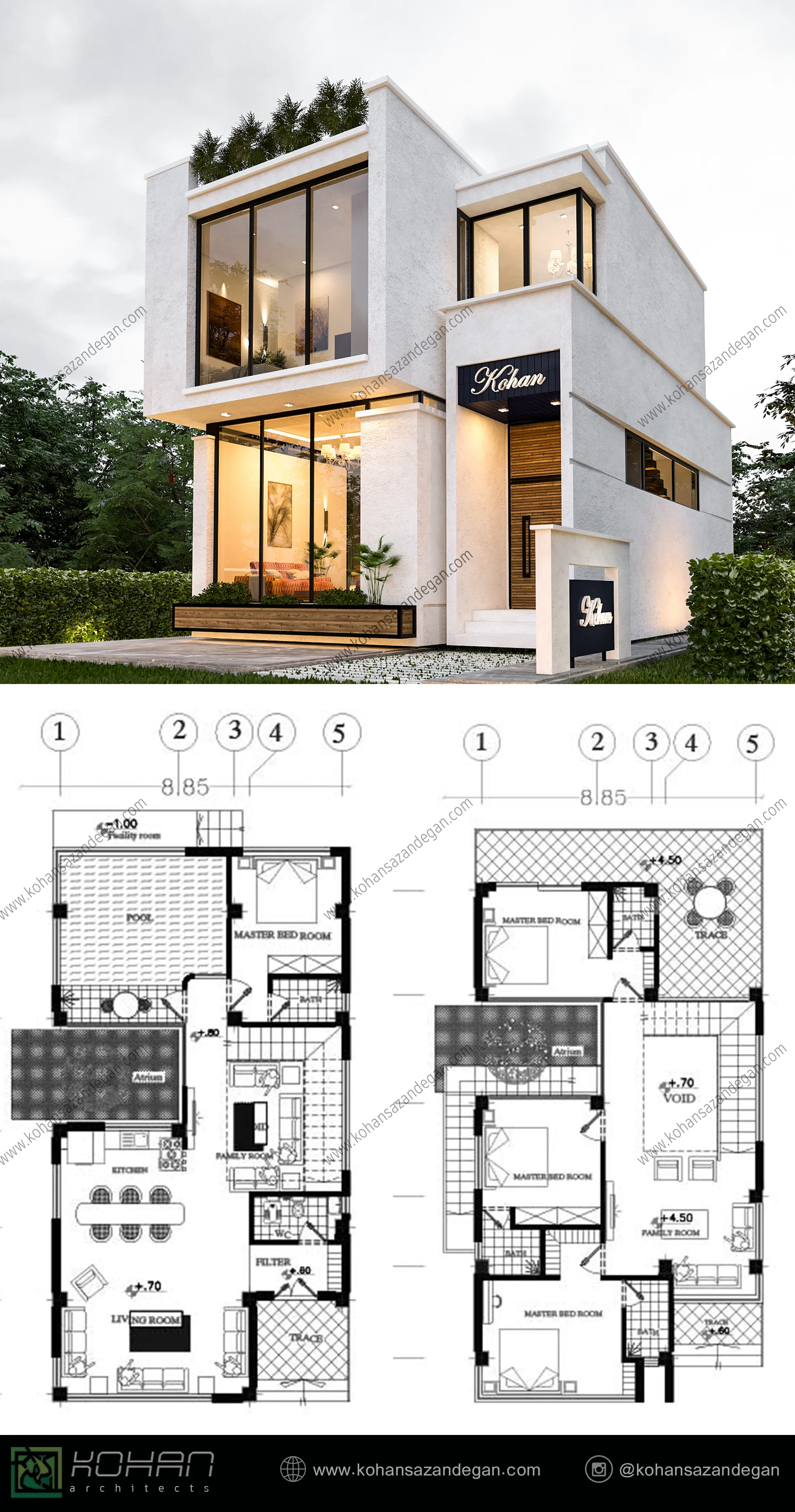 طراحی و ساخت ویلا در شمال