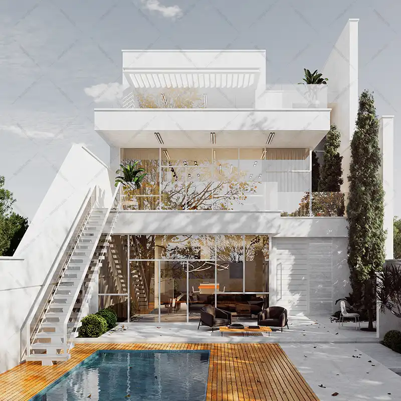 طراحی و ساخت ویلا در شمال