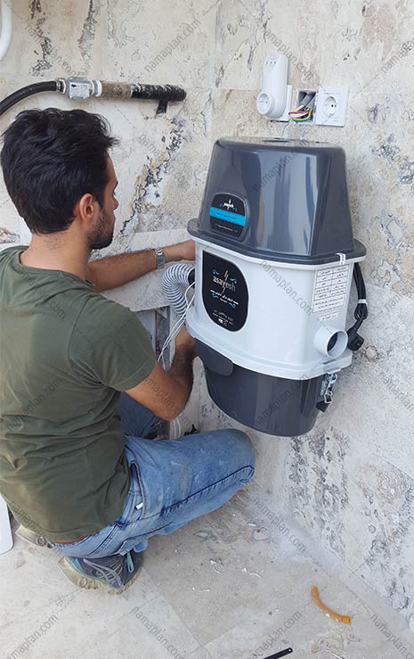 اجرای جاروبرقی مرکزی برای سهولت در استفاده و کاهش آلودگی صوتی و گرد و خاک